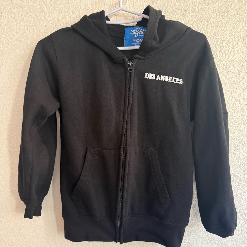 Eighty Eight California Black Hoodie Jacket‎